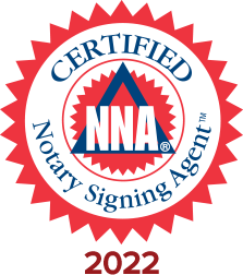 Certified NNA Notary Signing Agent Badge